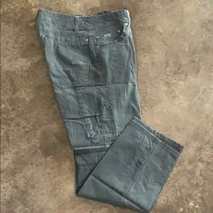 KUHL khaki cargo pants
